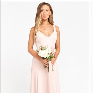 Jenn Maxi Dress in Dusty Blush